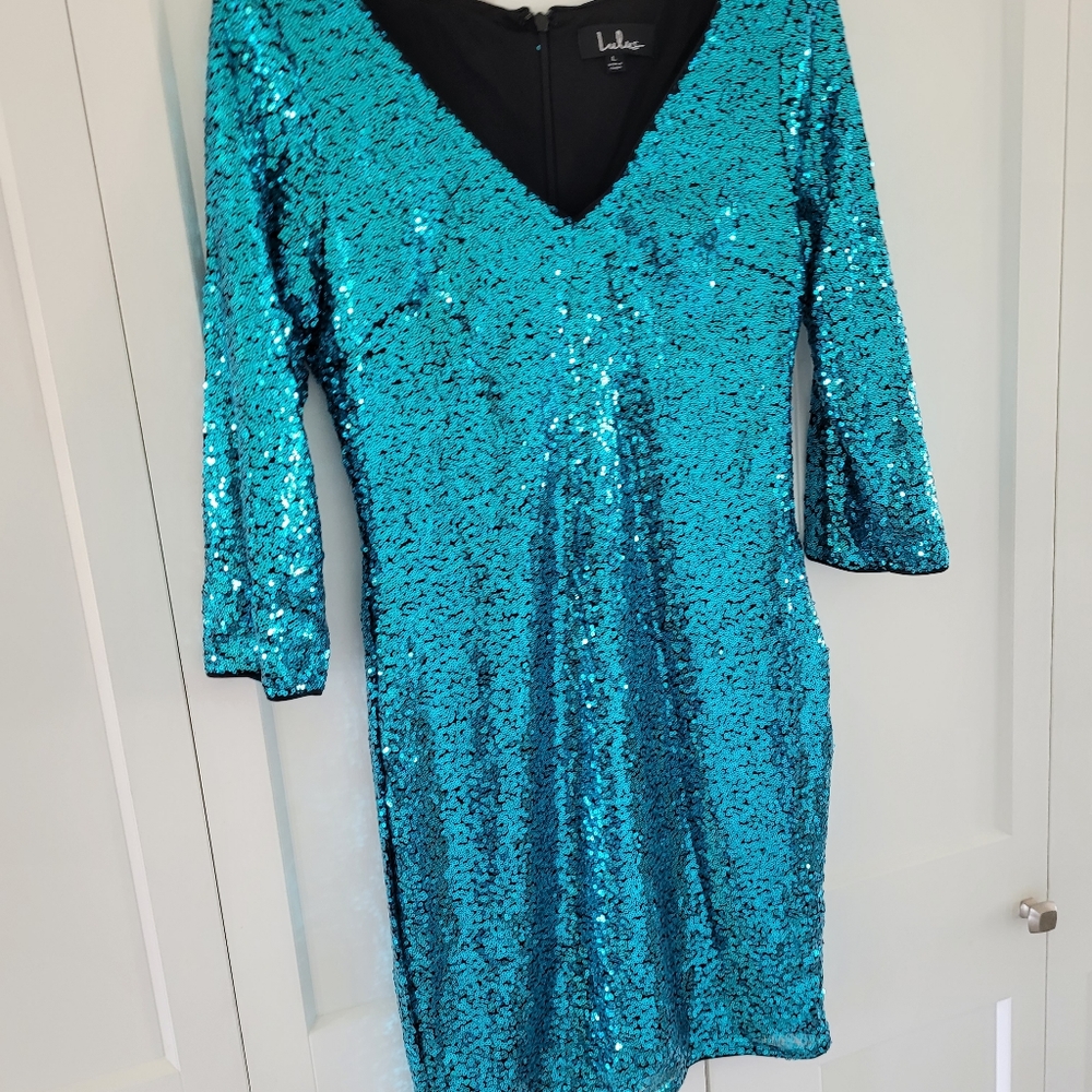 Lulus Sequin Dress
